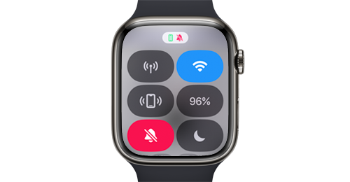 Apple Watchでの「コントロールセンター」の表示方法と使い方