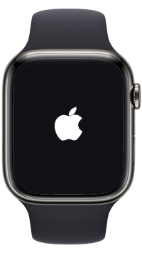 Apple Watchでロゴが表示される
