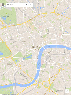 iPad/iPad miniのGoogle Mapsアプリでオフライン地図を表示する