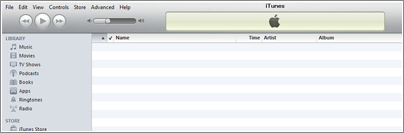 iTunes 再起動