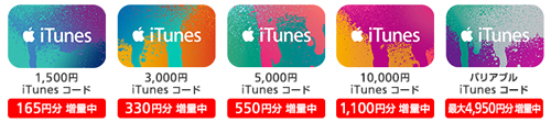 ソフトバンクホークス優勝記念!! iTunes コード増量セール