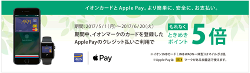 Apple Pay イオンカード