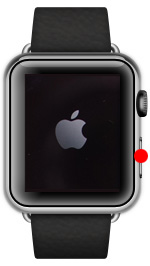 Apple Watchで電源をオンにする