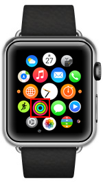 Apple Watchでアクティビティアプリを起動する