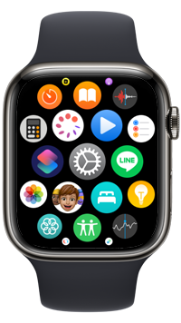 Apple Watchでホーム画面を表示する