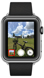 Apple Watchで撮影した写真を確認する