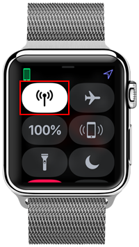 Apple Watchでモバイル通信をオン/オフする