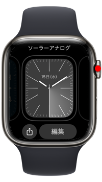 Apple Watchで文字盤を新規追加する