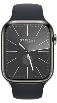Apple Watchの文字盤を新規設定する