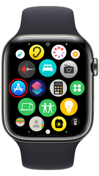 Apple WatchのApp Storeから文字盤上にiPhoneのバッテリー残量を表示できるアプリをインストールする