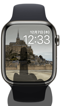 Apple Watchで文字盤を編集する