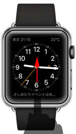 Apple Watchでグランスを表示する