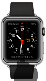 Apple Watchで通知センターを表示する