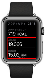 Apple Watchで1日の歩数と移動距離を表示 確認する方法 Apple Watch Wave