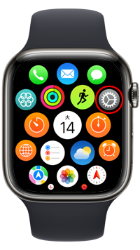 Apple Watchで設定から電源をオフにする