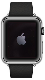 Apple Watchでロゴが表示される