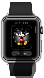Apple Watchでミッキーマウス/ミニーマウスの文字盤を追加する