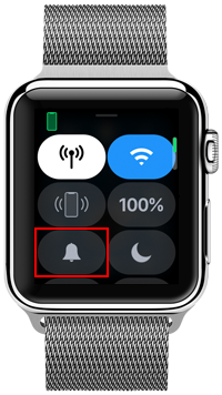 Apple Watchを消音(マナー)モードにする