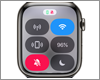 Apple Watchでの「コントロールセンター」の表示方法と使い方