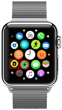 Apple Watchでトランシーバーアプリを起動する