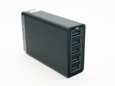 Anker 40W 5ポート USB急速充電器 Power IQ