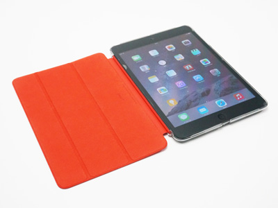 iPad mini 2にiPad mini 3/2専用『エアージャケットセット』を装着する