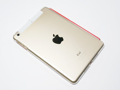 iPad mini 3/2専用『エアージャケットセット』　背面