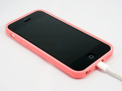 iPhone 5c Case Lightningケーブル