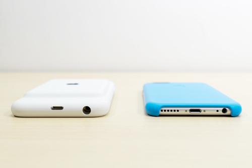 iPhone 6s Smart Battery Case シリコーンケース 厚み
