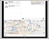 iPadの「Googleマップ」の現在地をiMessageで送信する