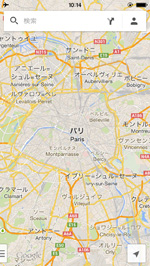 iPhone/iPod touchのGoogle Mapsアプリでオフラインで地図を表示する