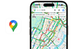 Googleマップで交通(渋滞)状況を表示する