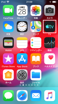 iPod touch ビデオ