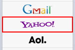 Yahoo!メール(ヤフーメール)を設定する