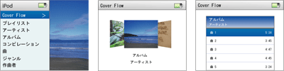 iPod classic Cover Flow