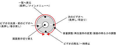 iPod ビデオ再生