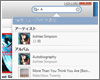 iTunesでライブラリ内を検索する