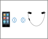 iPod nanoをBluetooth対応イヤフォンに接続する