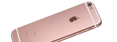 iPhone 6s ローズピンク