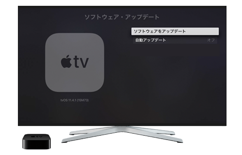 tvOS 12 アップデート