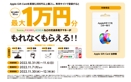 Apple Gift Card セブンイレブン