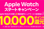 楽天モバイルが「Apple Watch スタートキャンペーン」を開始