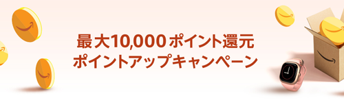 最大10,000ポイント還元