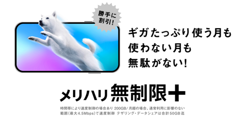 ソフトバンク メリハリ無制限＋