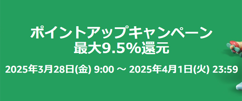 Amazon ポイントアップキャンペーン