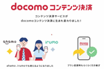 ahamoおよびirumoのユーザーも「docomo コンテンツ決済(dメニュー掲載コンテンツ)」で支払い可能に