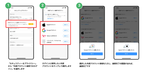 PayPay Apple アカウント連携方法