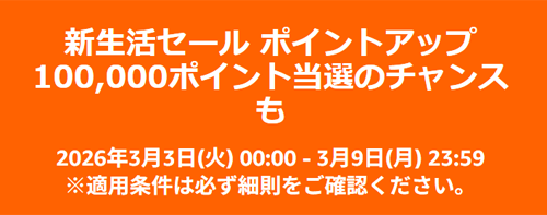 ポイントアップキャンペーン