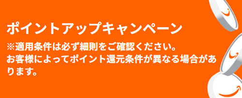 ポイントアップキャンペーン