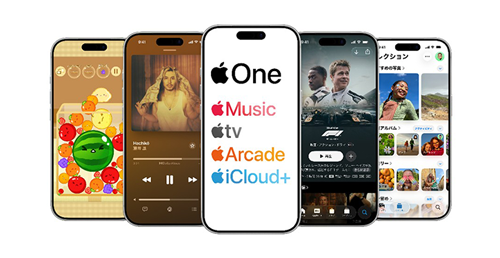 NTTドコモの「爆アゲ セレクション」に「Apple One」が2月26日より追加